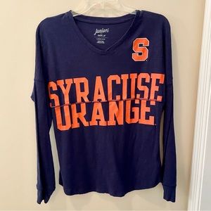 ⚡️Syracuse University Orangemen long sleeve top, large
